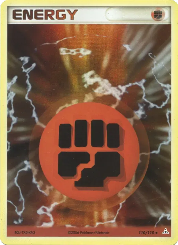 Énergie Combat — EX Fantômes Holon 110 French Pokémon card