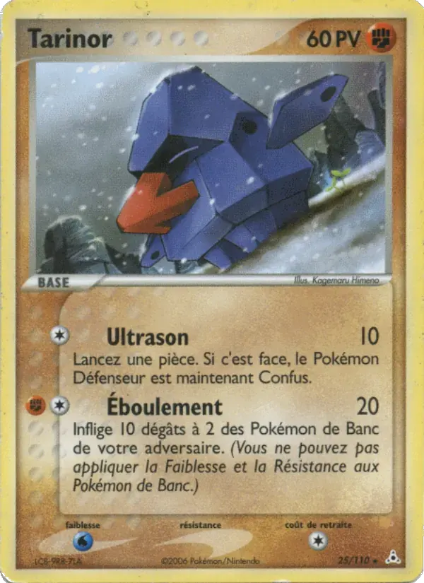 Tarinor — EX Fantômes Holon 25 French Pokémon card