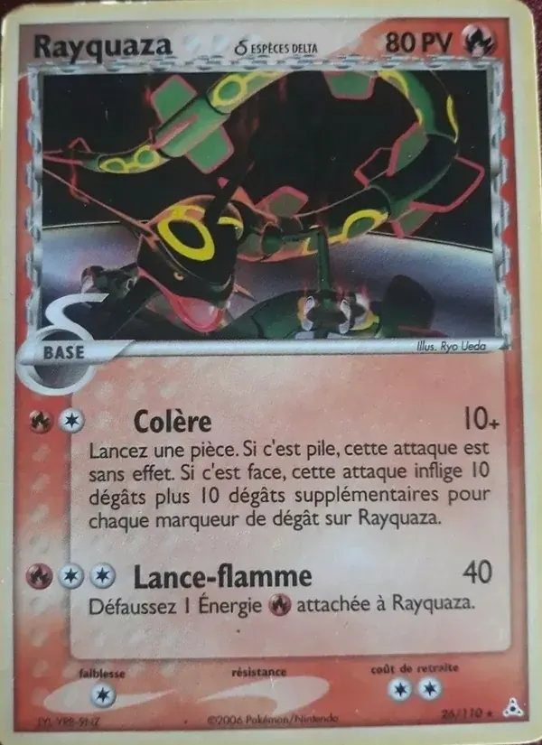 Rayquaza δ — EX Fantômes Holon 26 French Pokémon card
