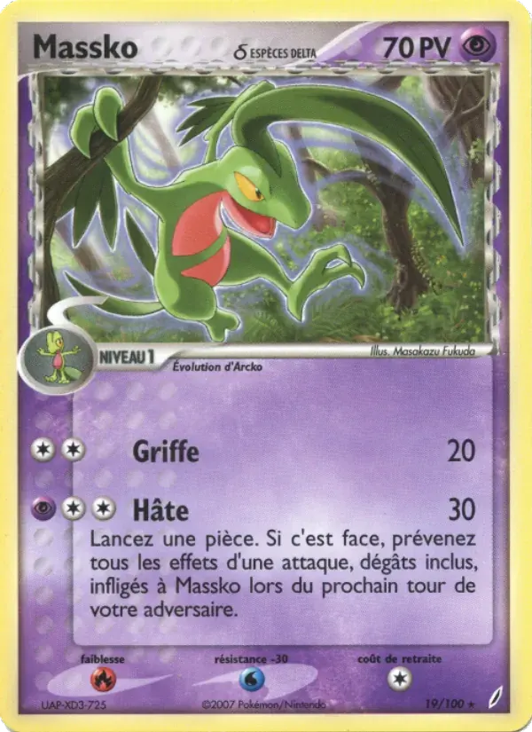 Massko δ — EX Gardiens de Cristal 19 French Pokémon card