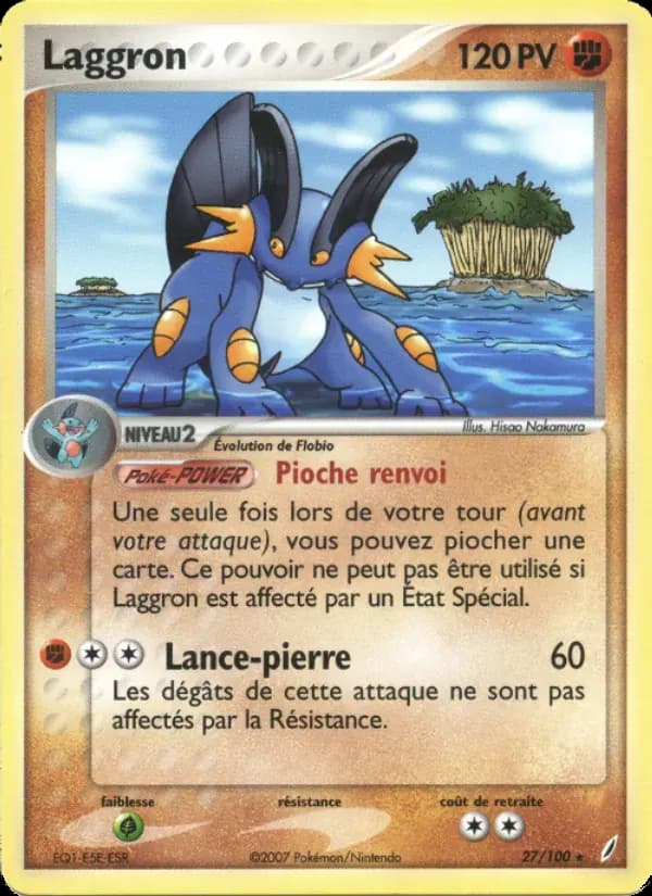 Laggron — EX Gardiens de Cristal 27 French Pokémon card