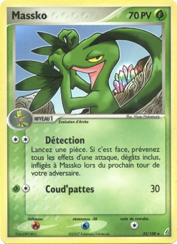 Massko — EX Gardiens de Cristal 32 French Pokémon card