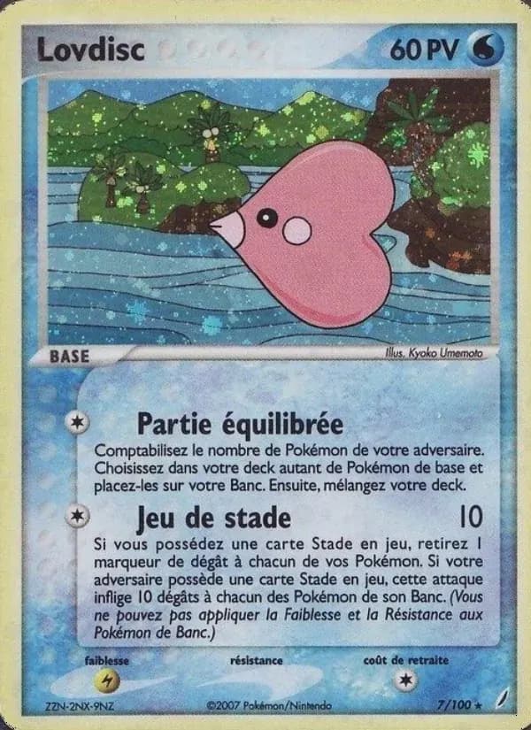 Lovdisc — EX Gardiens de Cristal 7 French Pokémon card