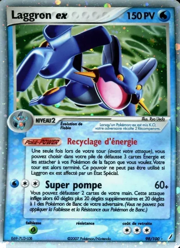 Laggron ex — EX Gardiens de Cristal 98 French Pokémon card