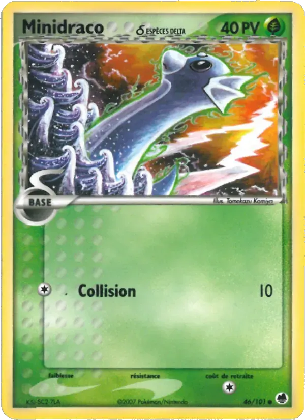 Minidraco δ — EX Île des Dragons 46 French Pokémon card