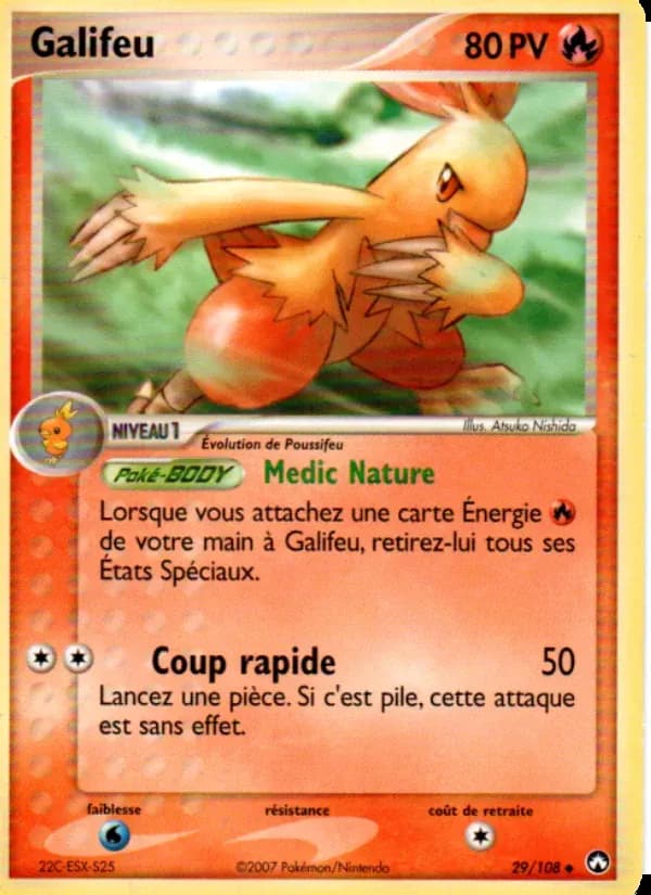 Galifeu — EX Gardiens du Pouvoir 29 French Pokémon card