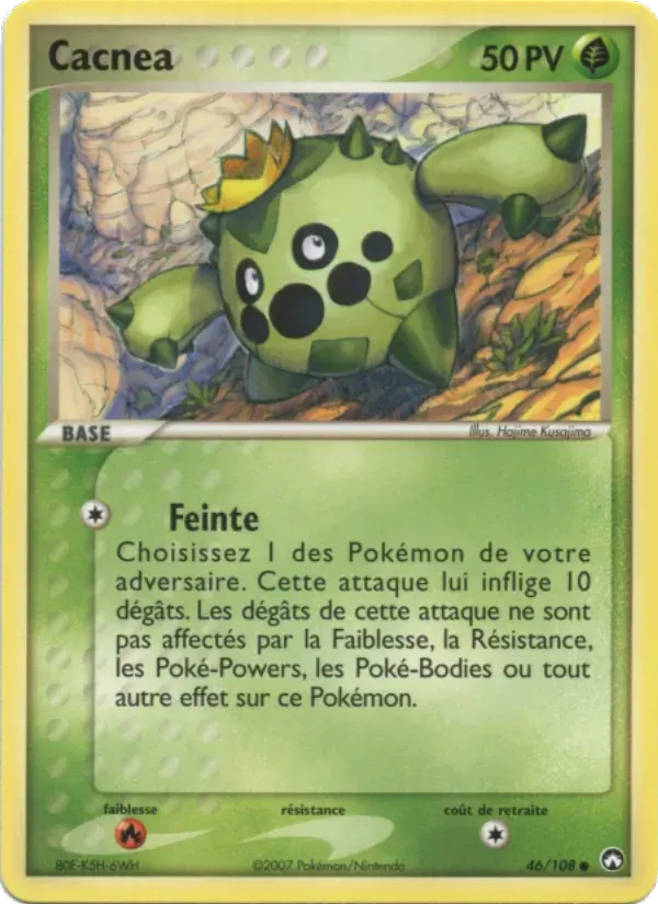 Cacnea — EX Gardiens du Pouvoir 46 French Pokémon card