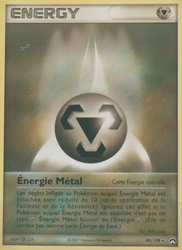 Énergie Métal — EX Gardiens du Pouvoir 88 French Pokémon card