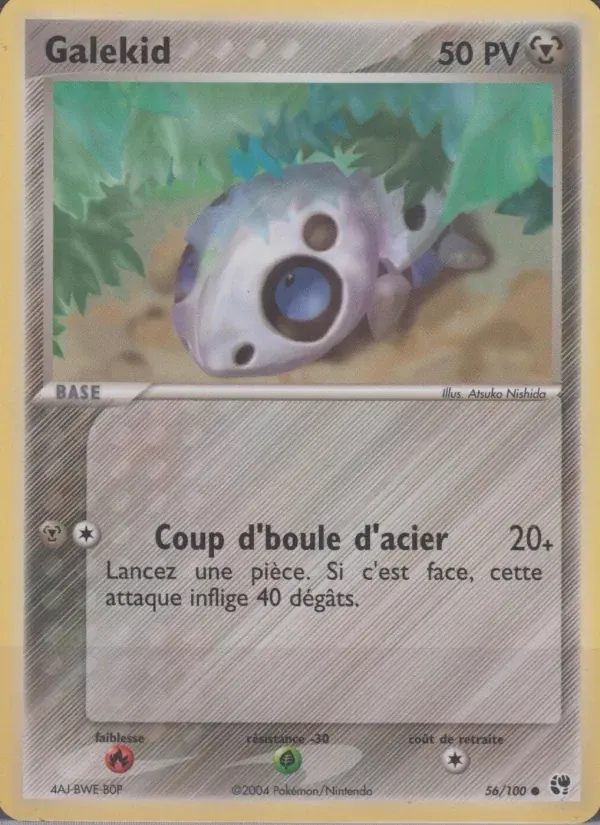 Galekid — EX Tempête de sable 56 French Pokémon card