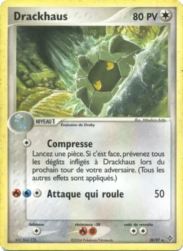 Drackhaus — EX Dragon 20 French Pokémon card