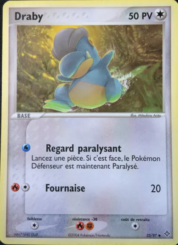 Draby — EX Dragon 23 French Pokémon card