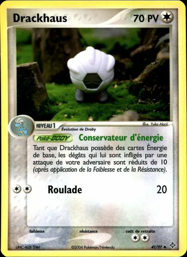 Drackhaus — EX Dragon 41 French Pokémon card