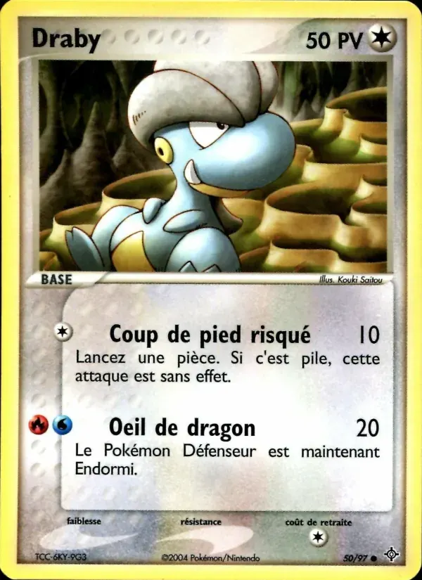 Draby — EX Dragon 50 French Pokémon card