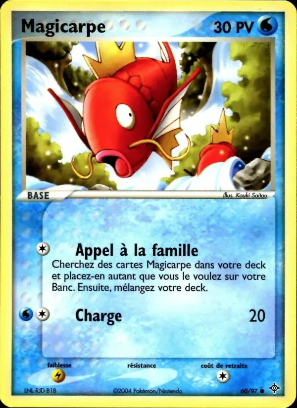 Magicarpe — EX Dragon 60 French Pokémon card