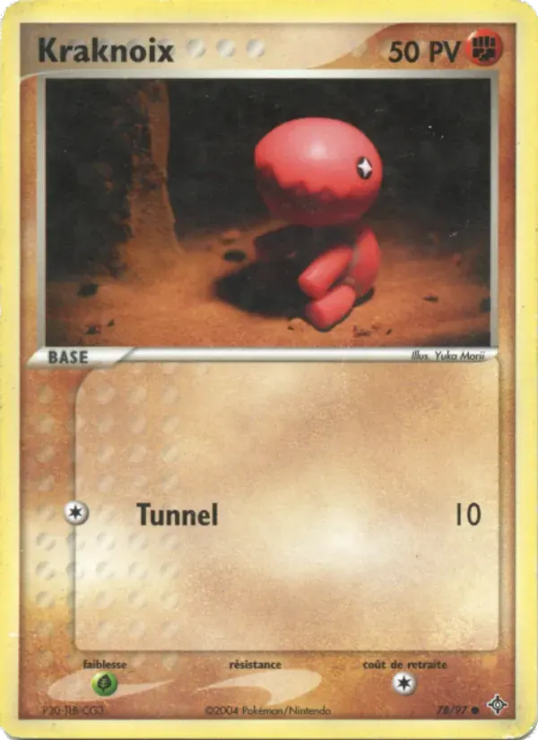 Kraknoix — EX Dragon 78 French Pokémon card