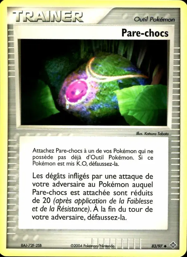 Pare-chocs — EX Dragon 83 French Pokémon card