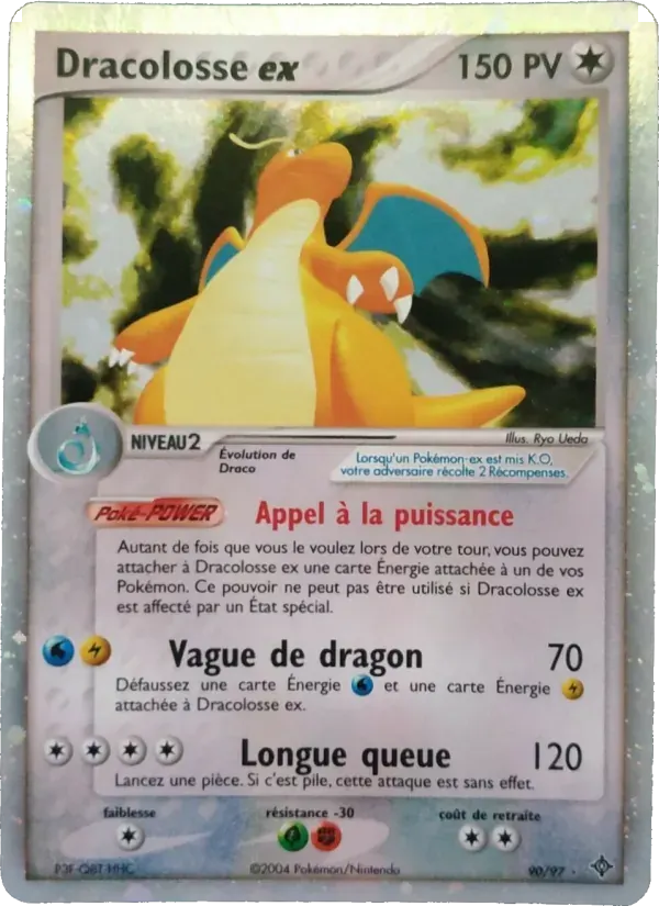 Dracolosse ex — EX Dragon 90 French Pokémon card