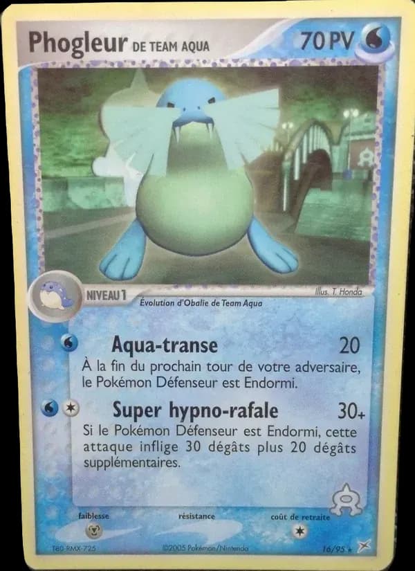 Phogleur de Team Aqua — EX Team Magma vs Team Aqua 16 French Pokémon card
