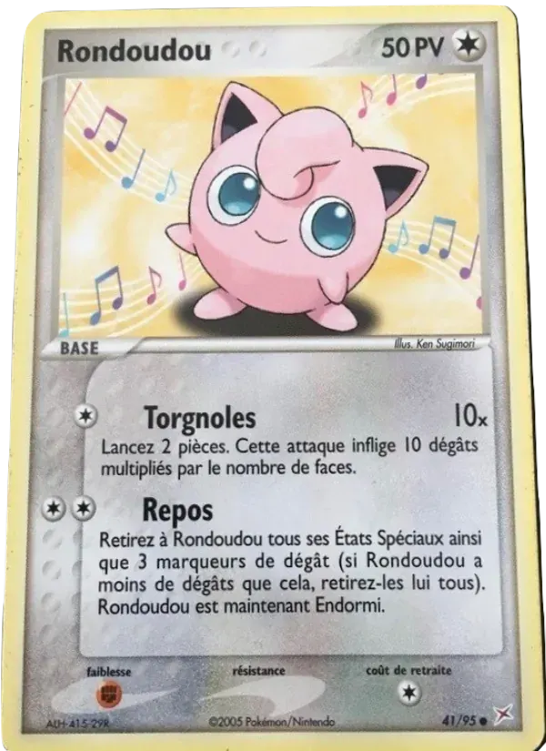 Rondoudou — EX Team Magma vs Team Aqua 41 French Pokémon card