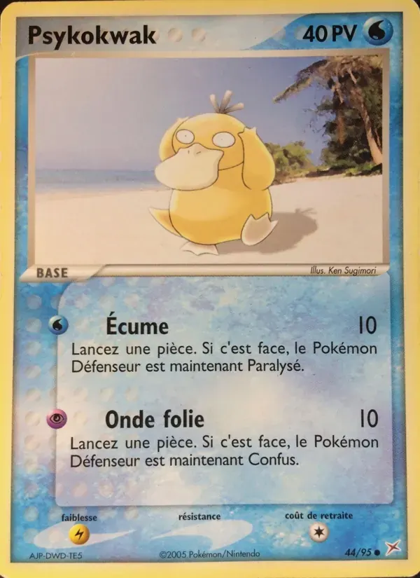 Psykokwak — EX Team Magma vs Team Aqua 44 French Pokémon card