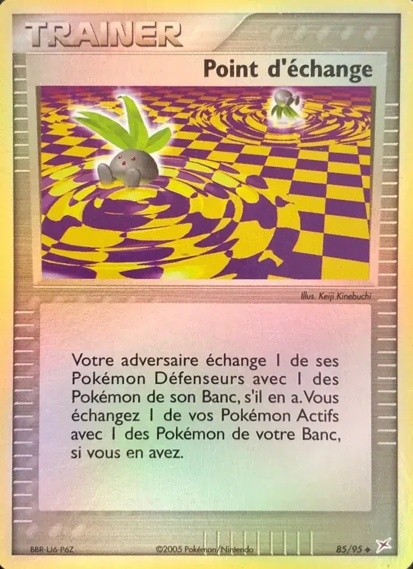 Point d'échange — EX Team Magma vs Team Aqua 85 French Pokémon card