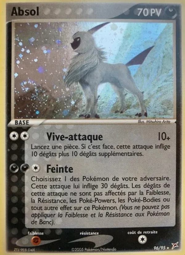Absol — EX Team Magma vs Team Aqua 96 French Pokémon card