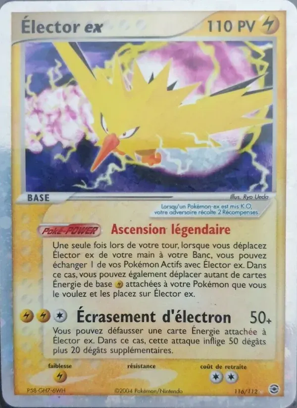 Élector ex — EX Rouge Feu & Vert Feuille 116 French Pokémon card