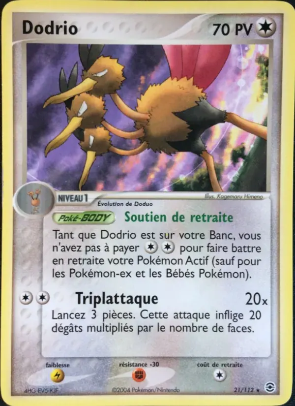 Dodrio — EX Rouge Feu & Vert Feuille 21 French Pokémon card