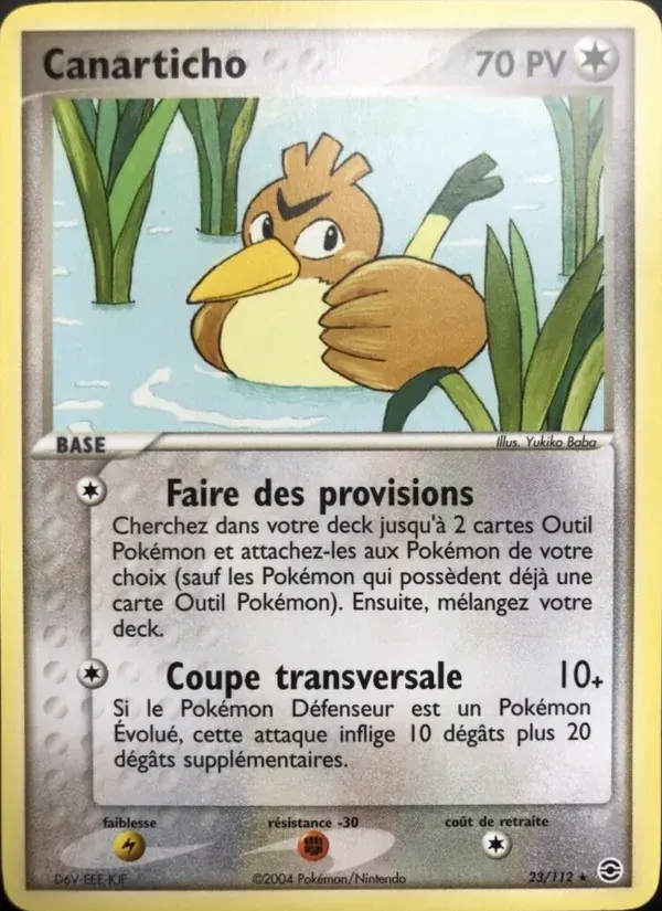 Canarticho — EX Rouge Feu & Vert Feuille 23 French Pokémon card