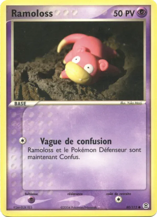 Ramoloss — EX Rouge Feu & Vert Feuille 80 French Pokémon card