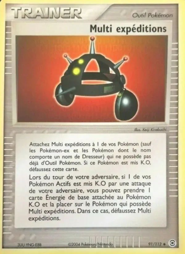 Multi expédition — EX Rouge Feu & Vert Feuille 91 French Pokémon card