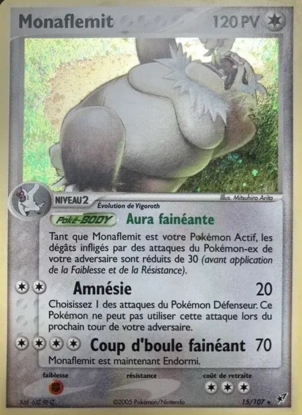 Monaflèmit — EX Deoxys 15 French Pokémon card