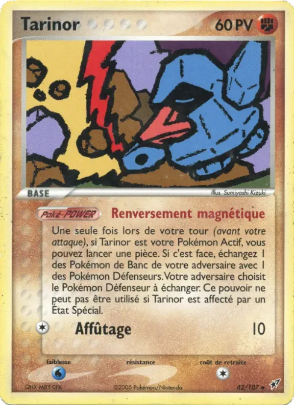 Tarinor — EX Deoxys 42 French Pokémon card