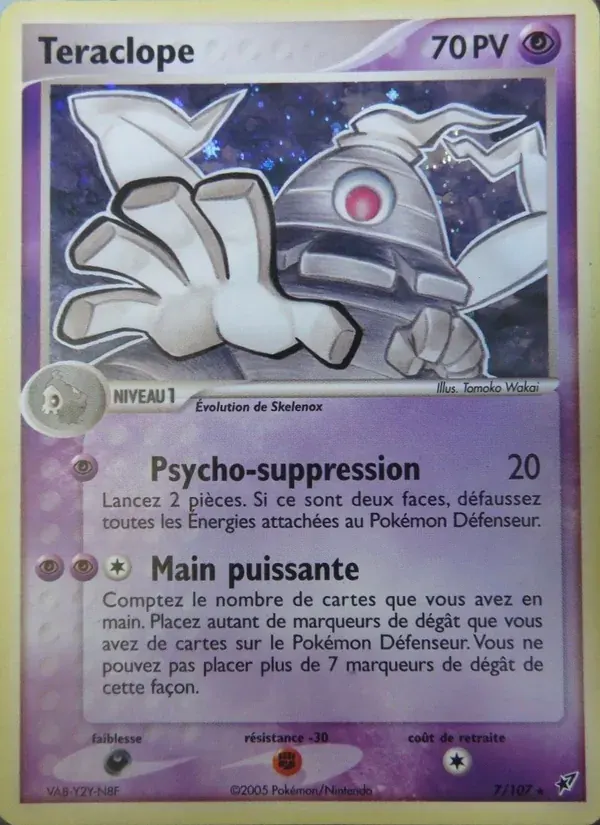 Téraclope — EX Deoxys 7 French Pokémon card