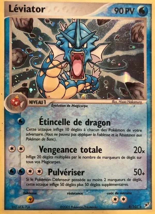 Léviator — EX Deoxys 8 French Pokémon card