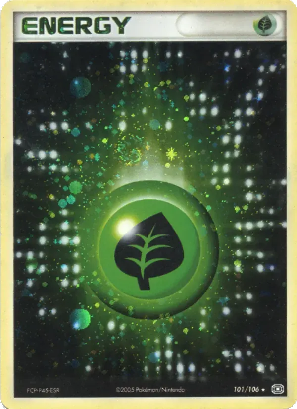 Énergie Plante — EX Émeraude 101 French Pokémon card