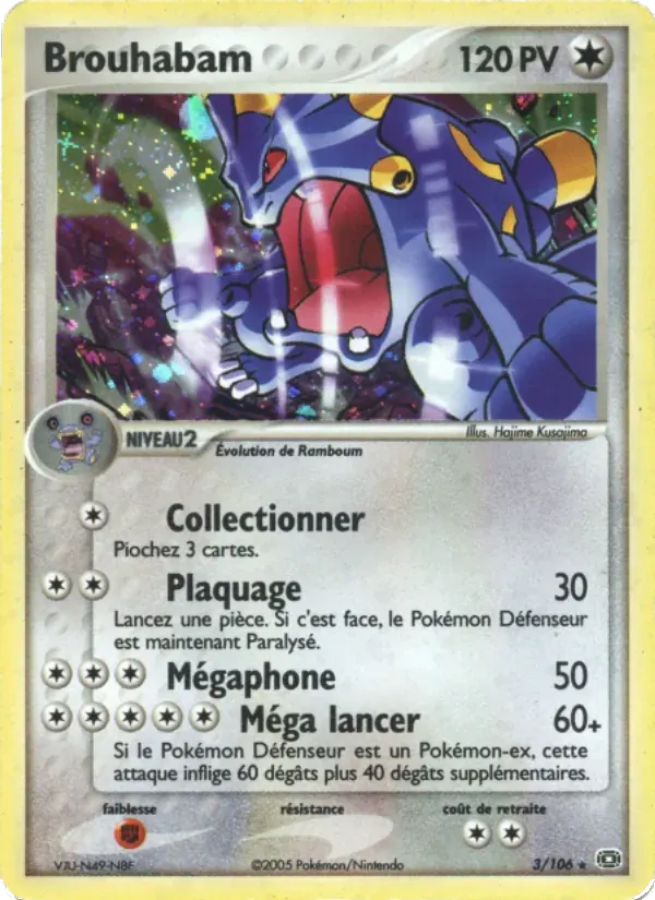 Brouhabam — EX Émeraude 3 French Pokémon card