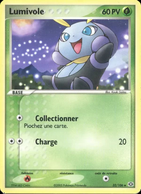 Lumivole — EX Émeraude 32 French Pokémon card