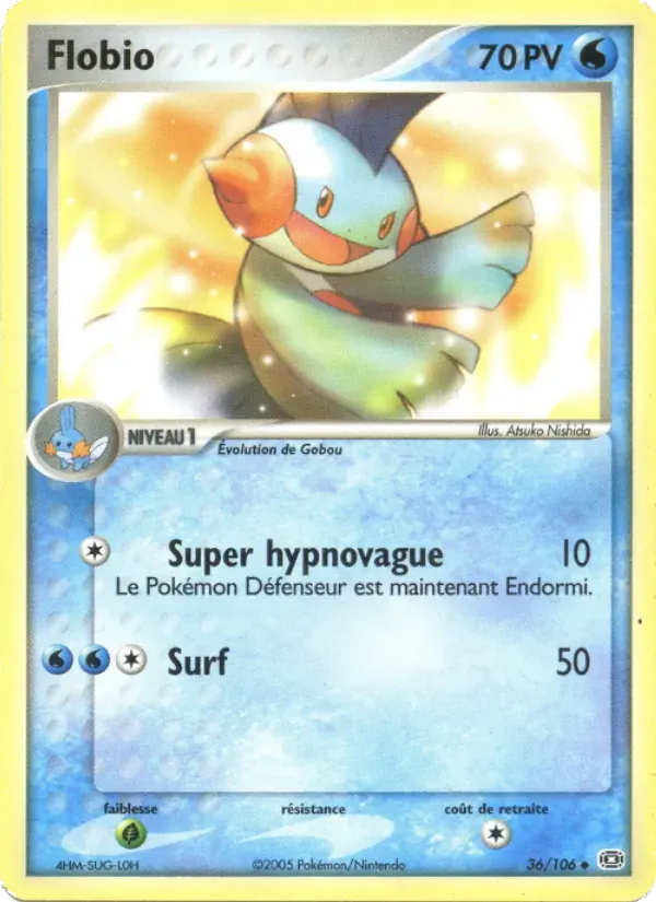 Flobio — EX Émeraude 36 French Pokémon card
