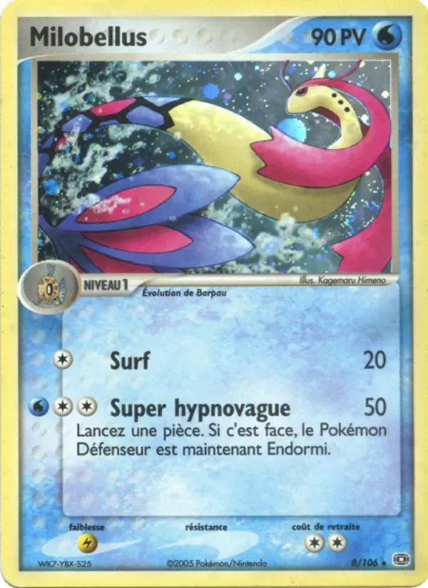 Milobellus — EX Émeraude 8 French Pokémon card