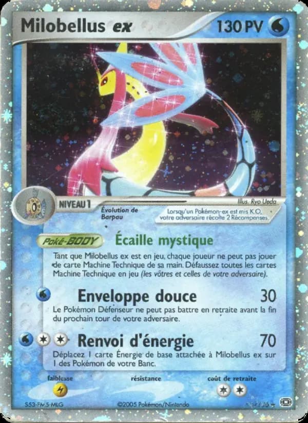 Milobellus ex — EX Émeraude 96 French Pokémon card