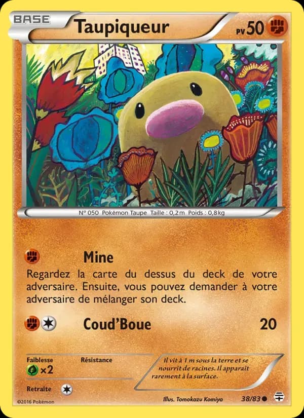 Taupiqueur — Générations 38 French Pokémon card