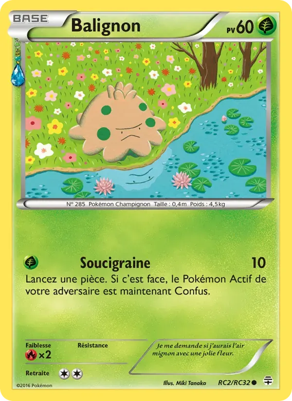 Balignon — Générations RC2 French Pokémon card