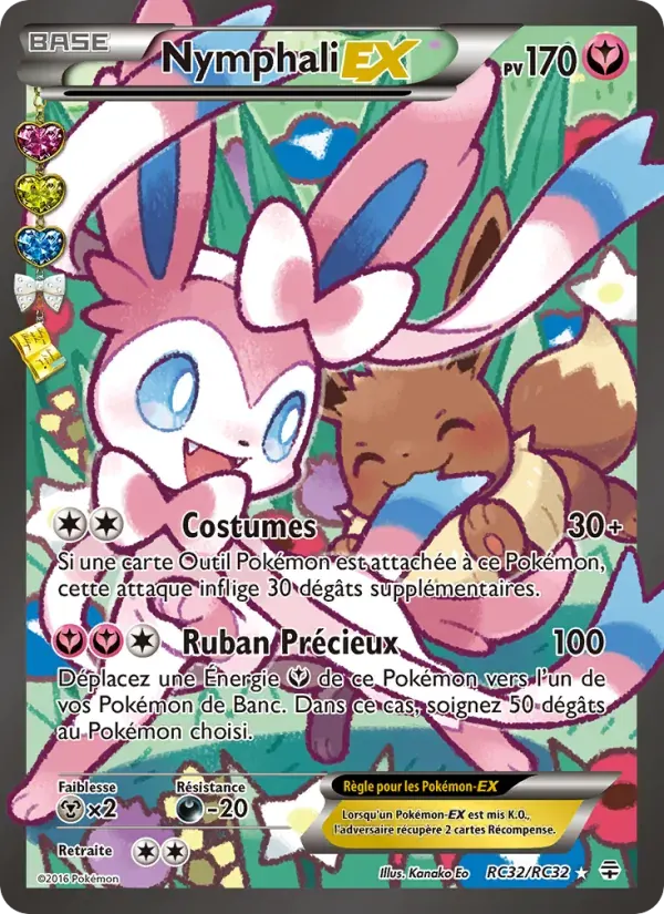 Nymphali-EX — Générations RC32 French Pokémon card