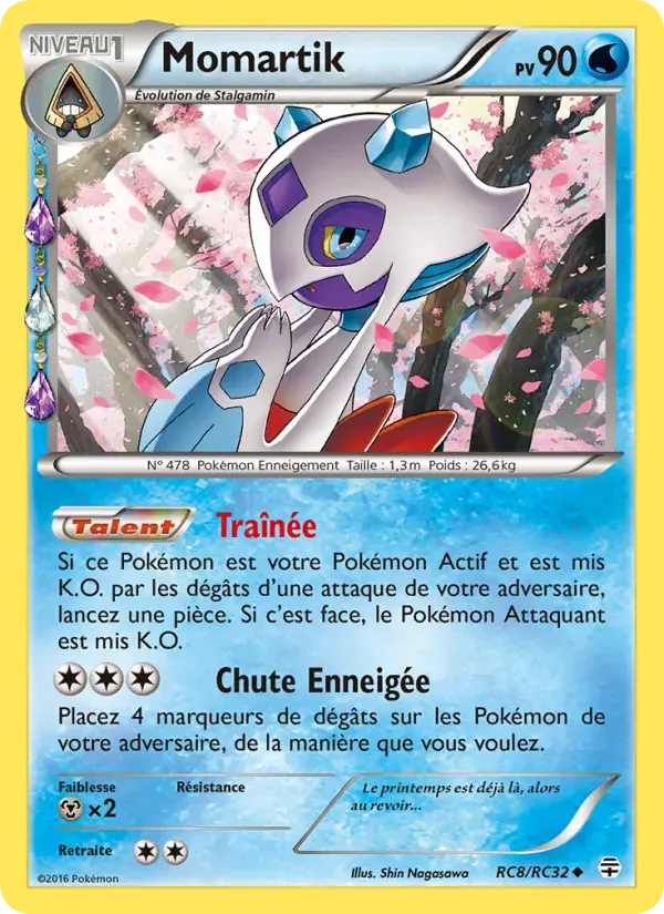 Momartik — Générations RC8 French Pokémon card