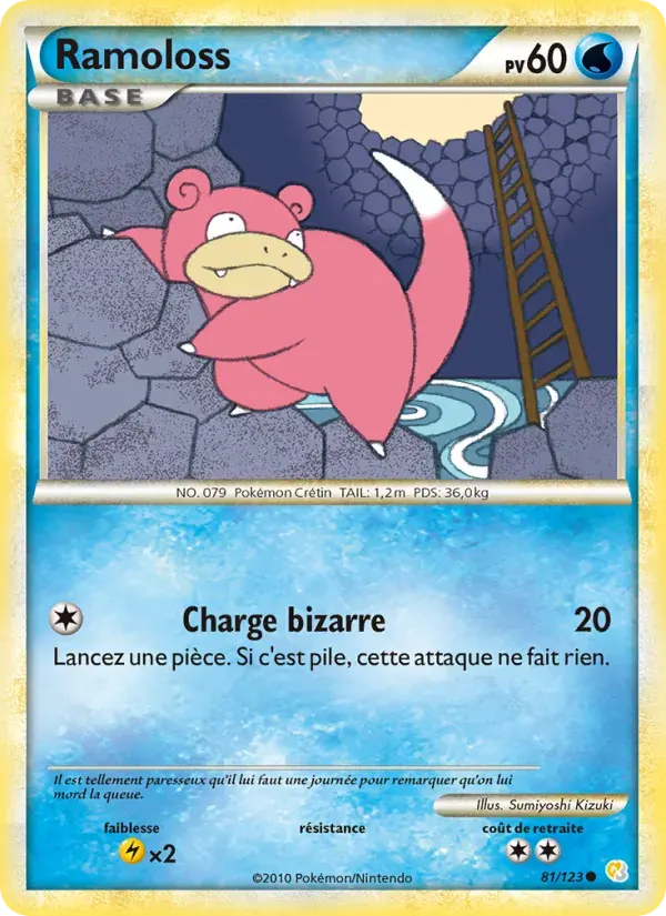 Ramoloss — HeartGold SoulSilver 81 French Pokémon card