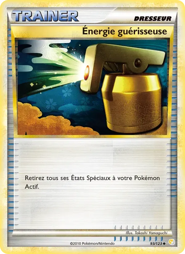 Énergie guérisseuse — HeartGold SoulSilver 93 French Pokémon card
