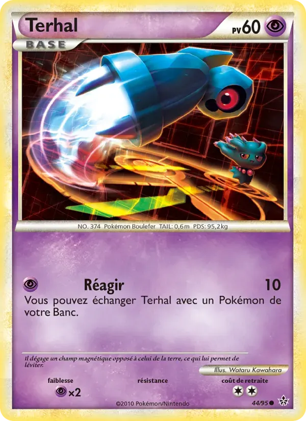 Terhal — Déchaînement 44 French Pokémon card