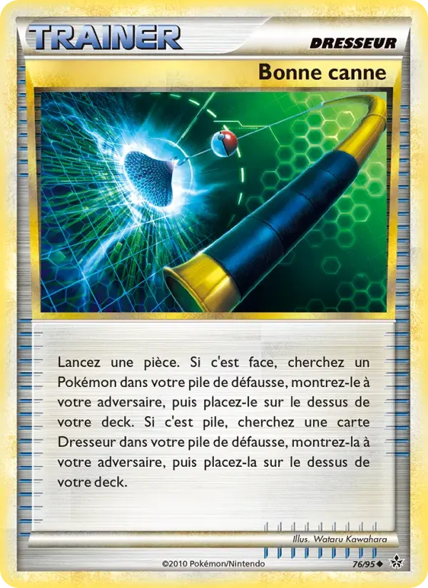 Bonne canne — Déchaînement 76 French Pokémon card