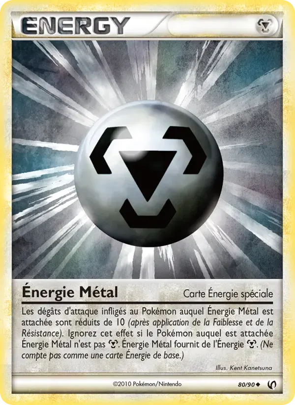 Énergie Métal — Indomptable 80 French Pokémon card